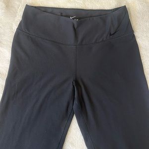 Nike dri fit flare leg leggings